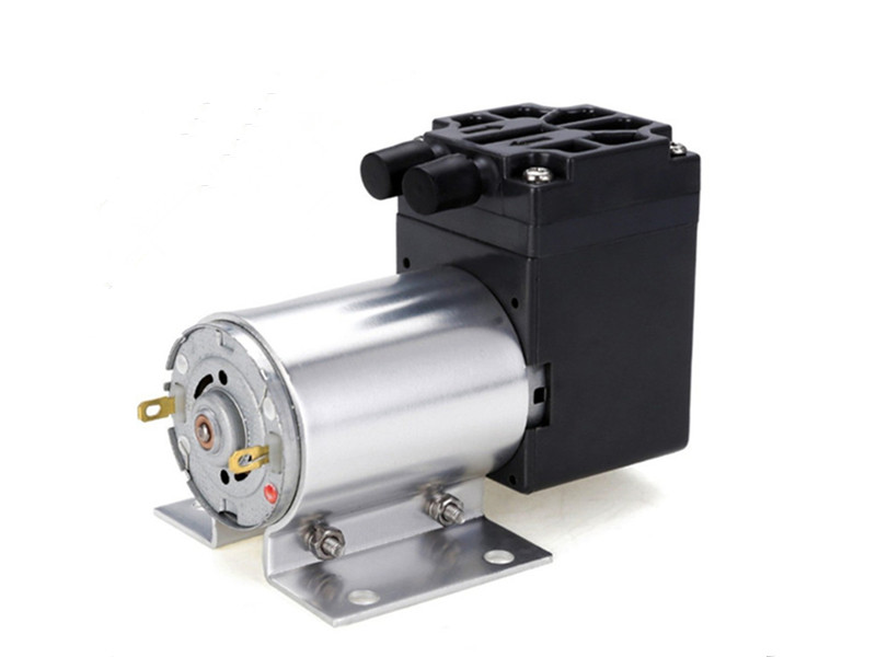 DC 12V Mini Vacuum Air Pump High Pressure Suction 5L/min 80kpa with Holder  for Chemical Industry